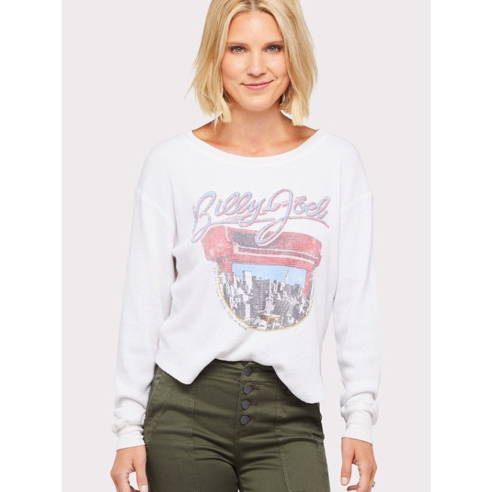 Let Luv Billie Joel Waffle Tee